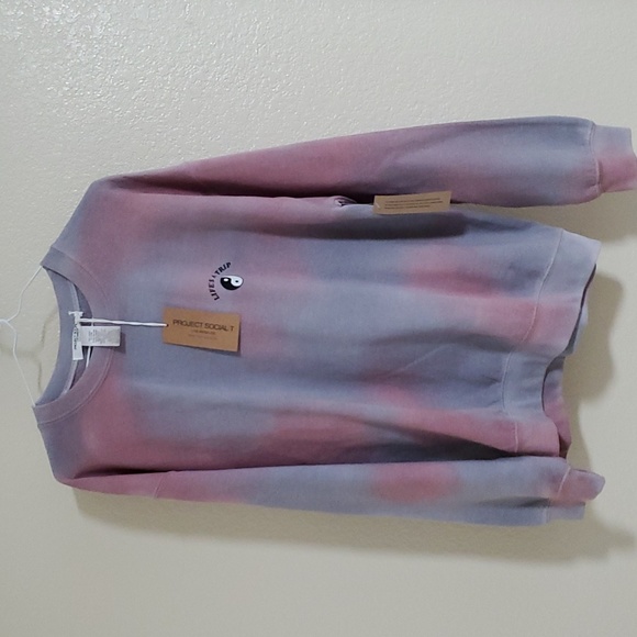 NWT Project Social T, Los Angeles Tie-dye Sweatshirt, sz. Small/medium - Picture 1 of 4
